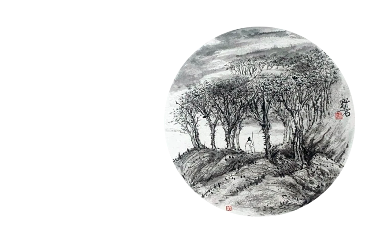 中国传统国画分类示意图