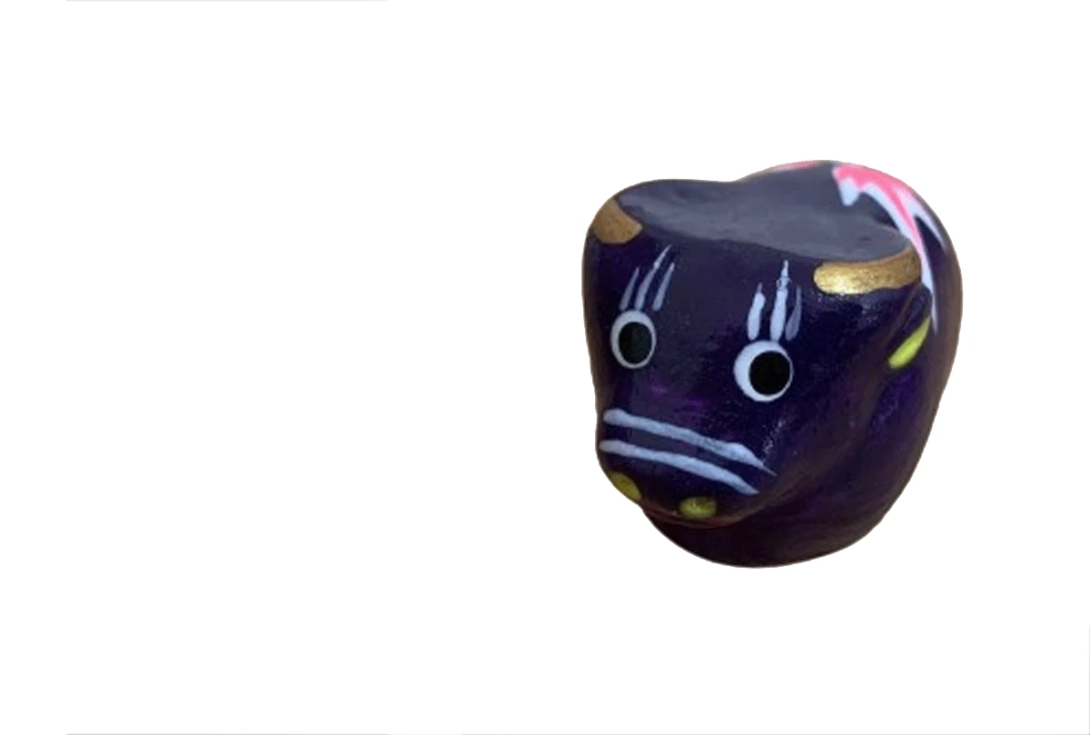 中国传统摆件泥叫吹示意图