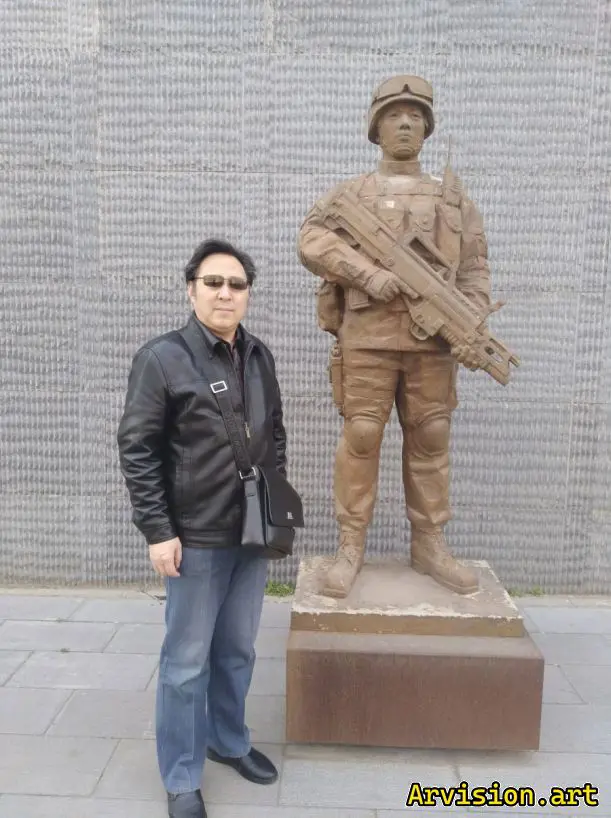 &quot;中国书法家李嘉志生活照2&quot;